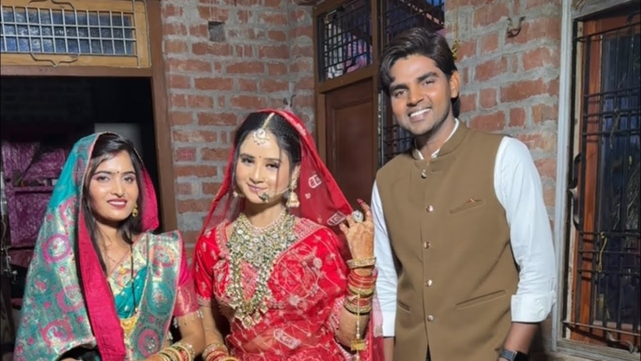 हम लोग आए नव्या की शादी में congratulation 🥳😊❤️