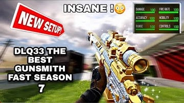 BEST FAST🔥☢️NEW ADS+LOW HITMARKER DLQ33 Gunsmith Setup! BEST DLQ33 Loadout? DLQ33 CODM Attachments