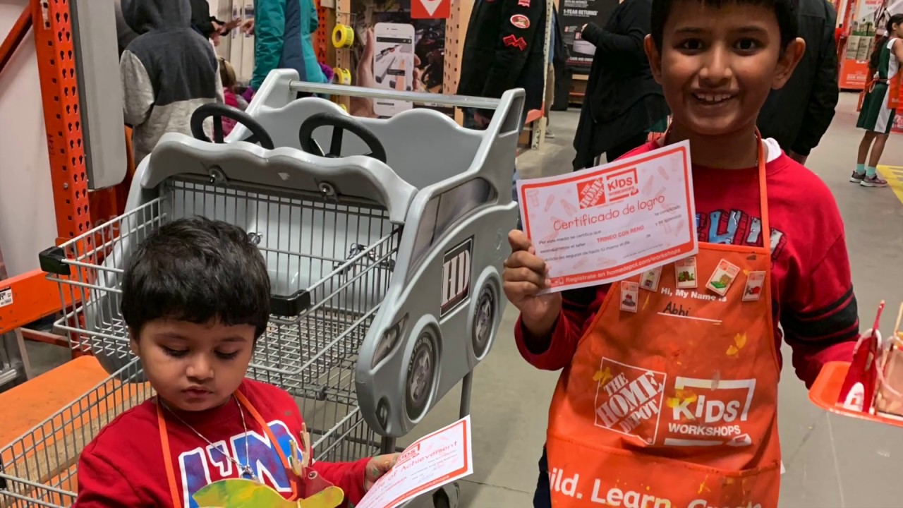 kids in home depot nj YouTube