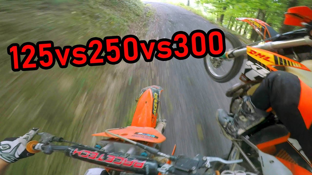 FULL THROTTLE - 125vs250vs300 [RAW]