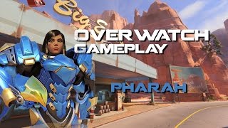 Overwatch Competitive Pharah Gameplay - Mercy Love