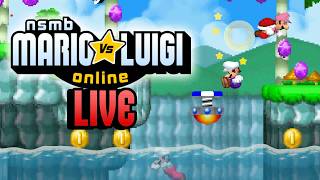 Mario VS Luigi ONLINE LIVE - JustJasen JustChatting stream