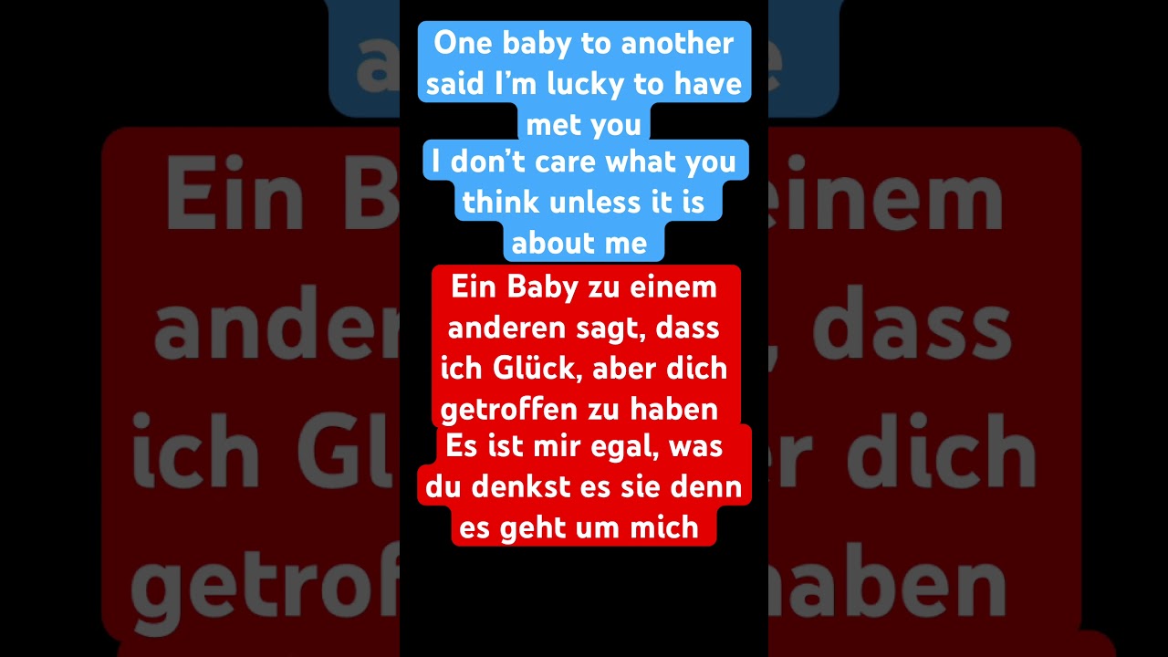 Täglich Deutschstunde#6￼(Mittelstufe/Fortgeschrittene)daily German lesson#7(intermediate￼/advanced)