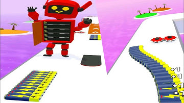 Battery run-Gameplay walkthrough part 1-All levels 1-5 gameplay on(Android and iOS)