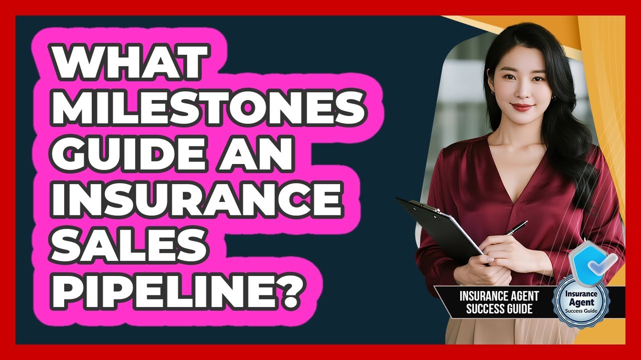 What Milestones Guide An Insurance Sales Pipeline?