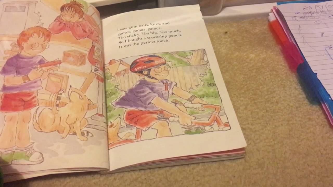 My 8 years old daughter reading a book YouTube