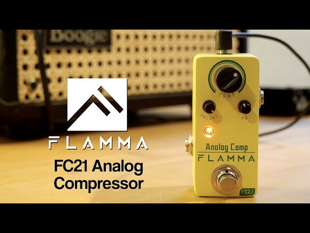 Flamma Innovation FC21 Analog Compressor - YouTube
