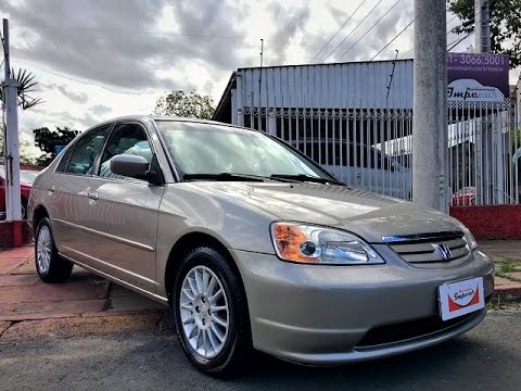 HONDA CIVIC EX 1.7 2002 - A VENDA - IMPECAR MULTIMARCAS