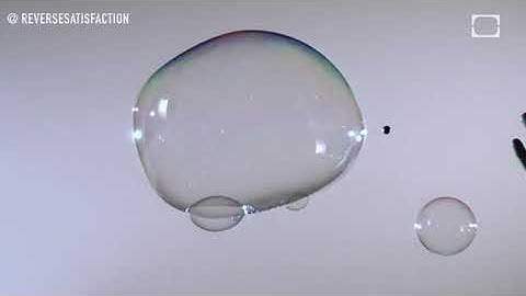 The most slow motion reverse video ever