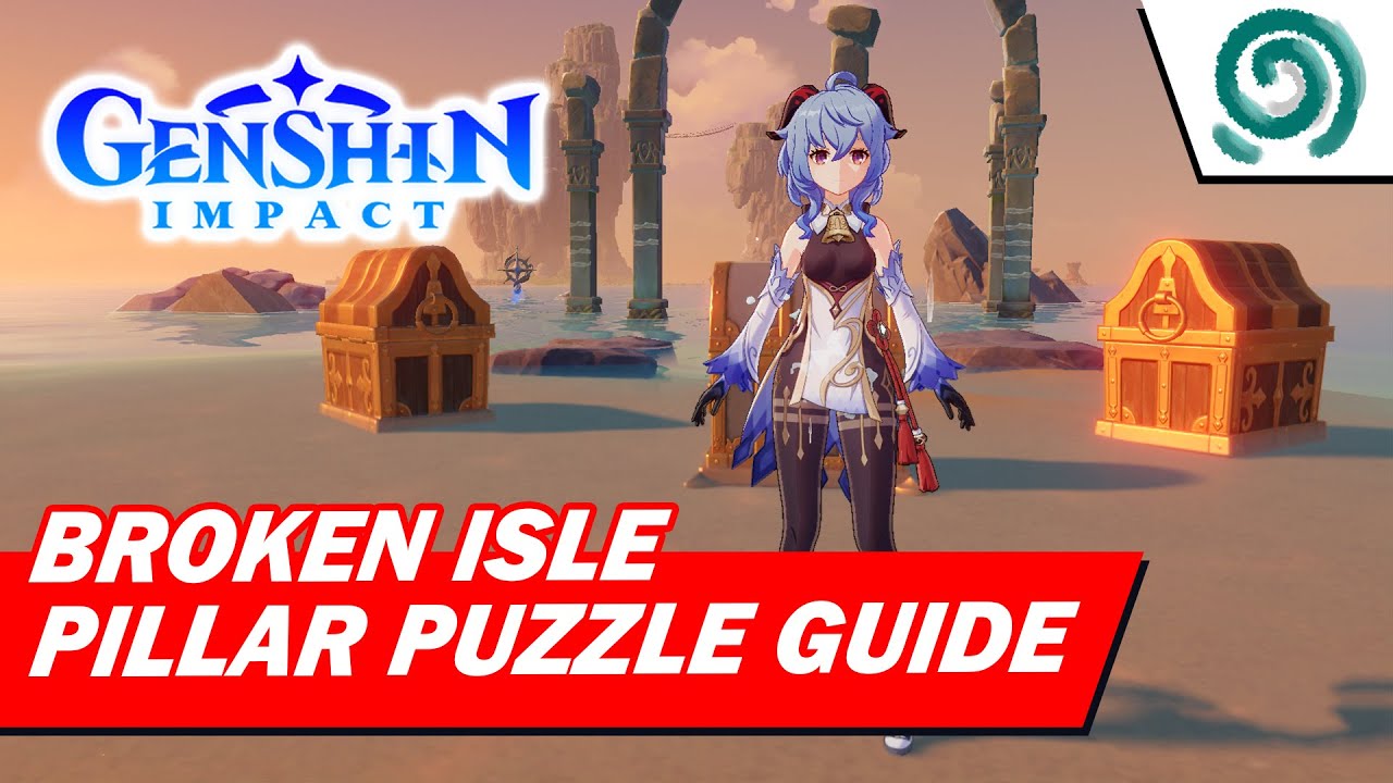 【GENSHIN IMPACT】Broken Isle Melody Pillars Puzzle Guide Midsummer