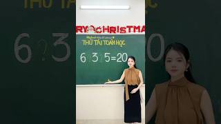 Tập 988: Thử tài Toán học 🥰 #maths #mathematics #education #iq #hschool #dovui #toanhoc #hacknao
