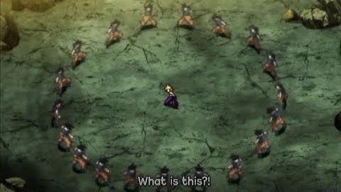 Goku uses Afterimage on Caulifla