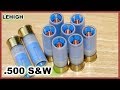 500 S&W Bullets from a SHOTGUN Experiment