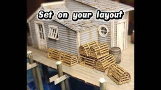 HO Scale Lobster Traps (LBT-01) - Complete Assembly Tutorial | Maple Street Models