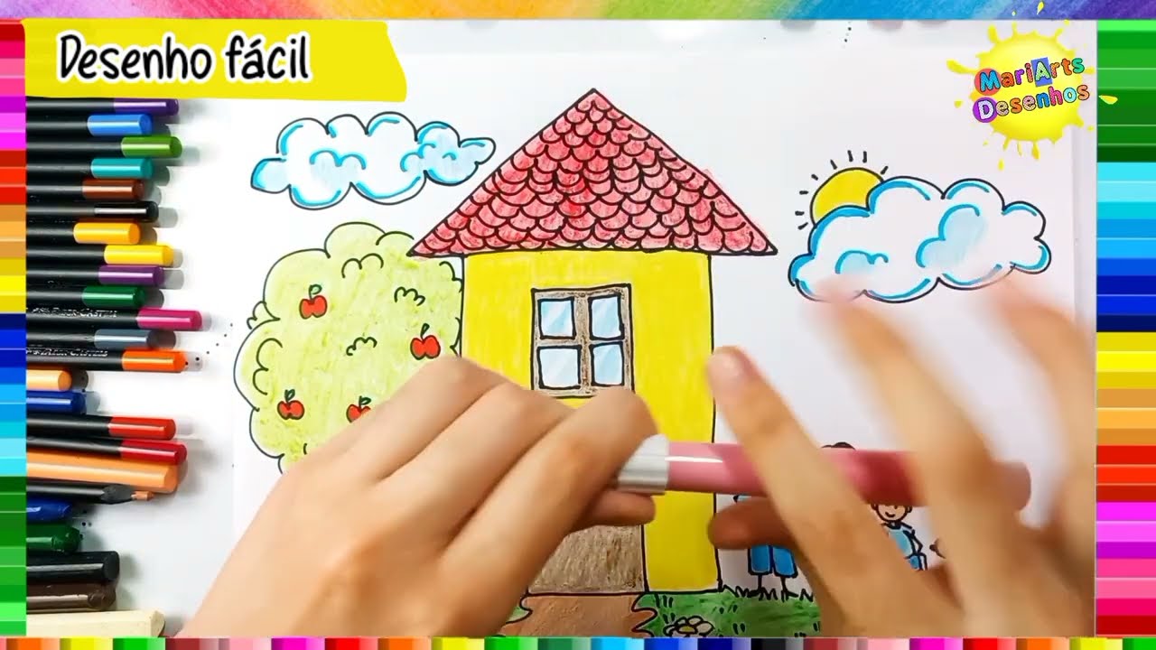 Desenhos Fáceis De Desenhar – Passo a Passo - Família Tagarela