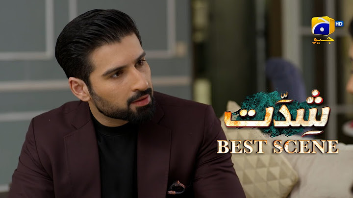 Shiddat Episode 48 | 𝐁𝐞𝐬𝐭 𝐒𝐜𝐞𝐧𝐞 𝟎𝟏 | Anmol Baloch - Muneeb Butt | Har Pal Geo