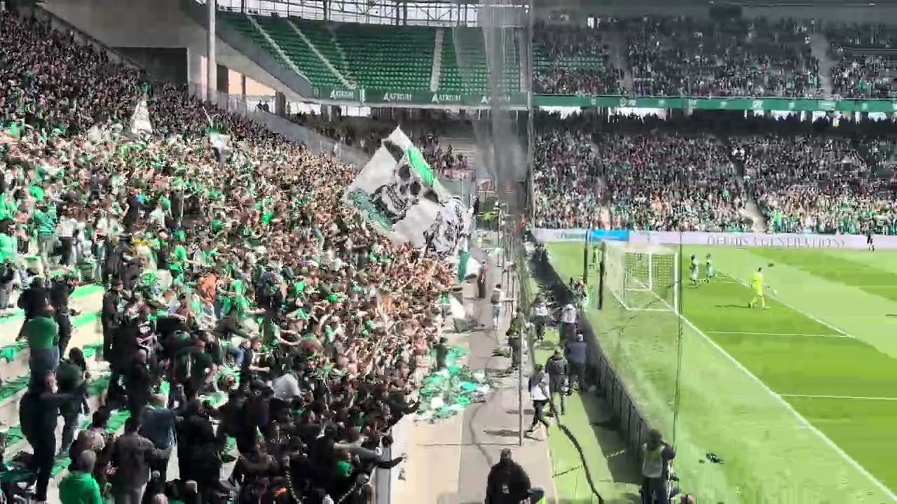 Ambiance Magic Fans 91 - ASSE - Caen 2023-2024 BUT MOUEFFEK 