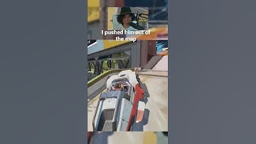 He fell off the map! #apexlegends #apexlegendsclips