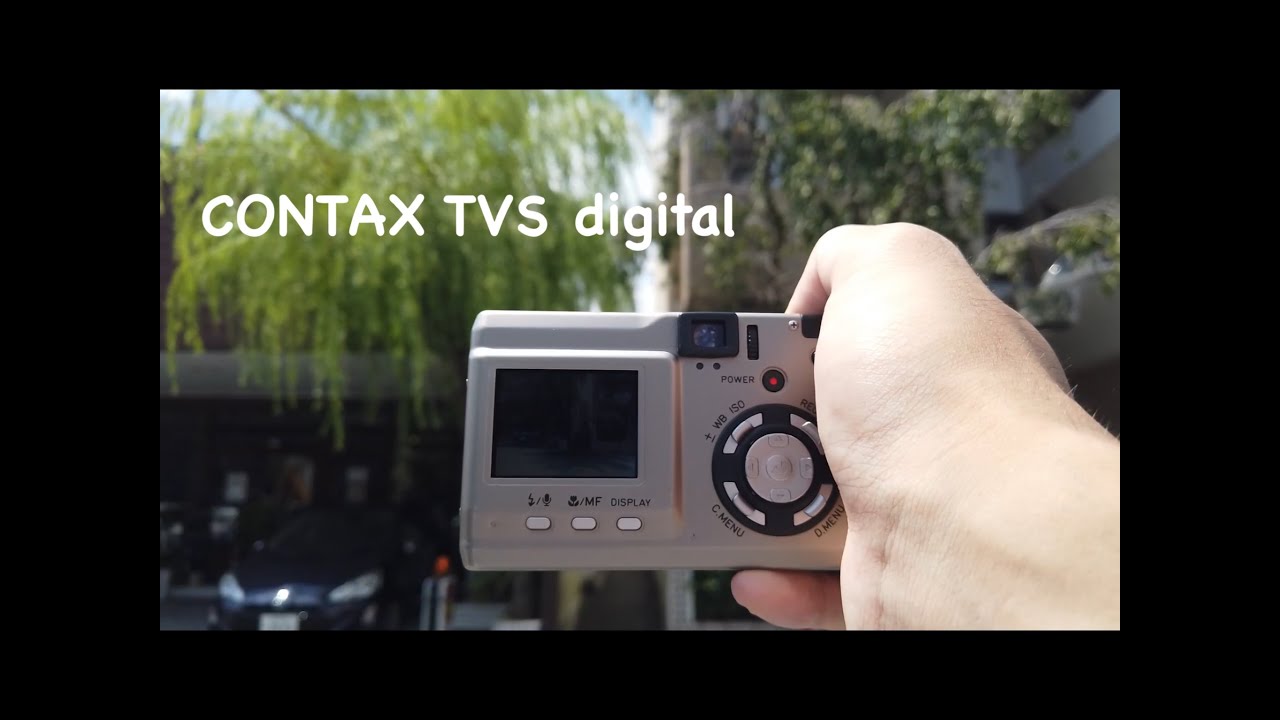 高級コンパクトカメラContax TVS digital を持ってスナップVlog - YouTube