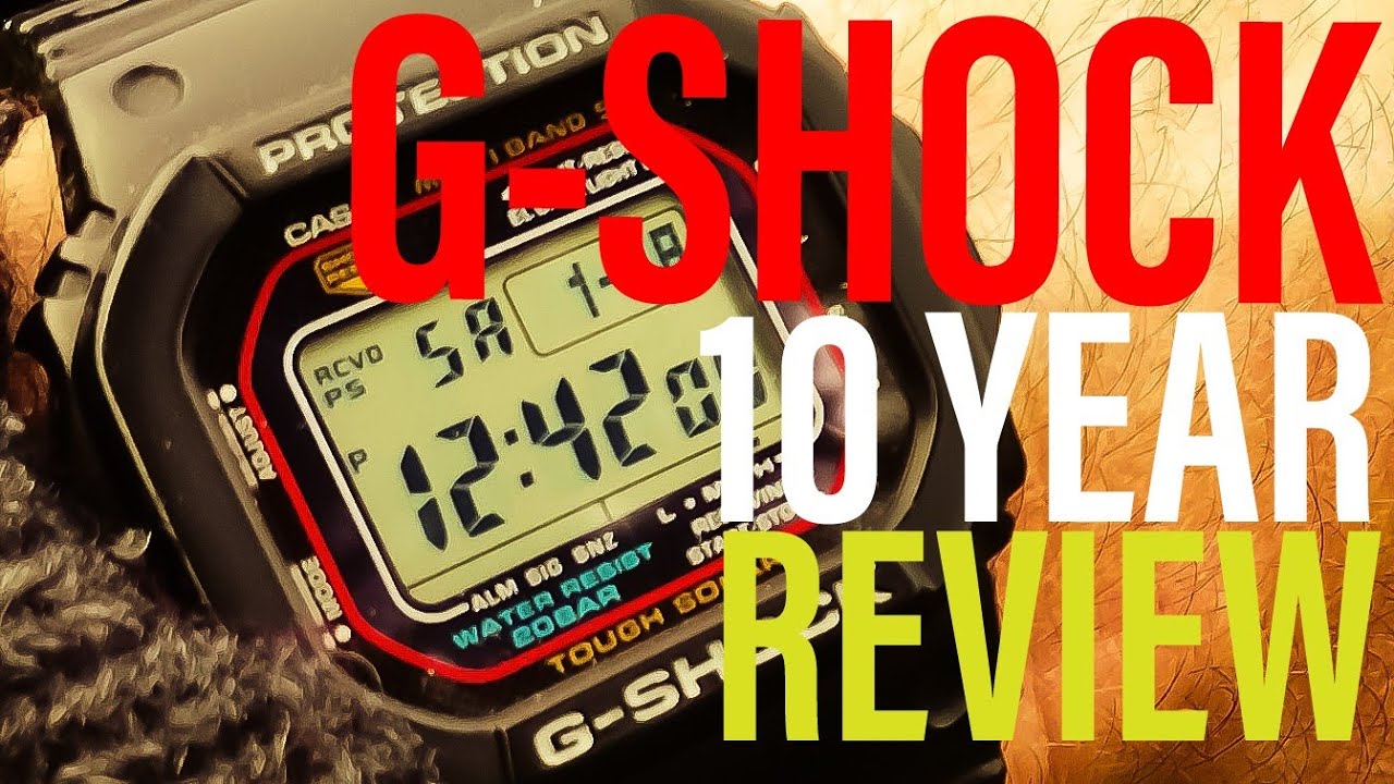 CASIO G-SHOCK square GW-M5600 Tough Solar. 10 year... - youtube