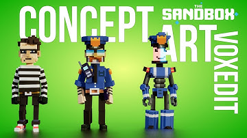 CREATING Concept Art: PROCREATE to VOXEDIT