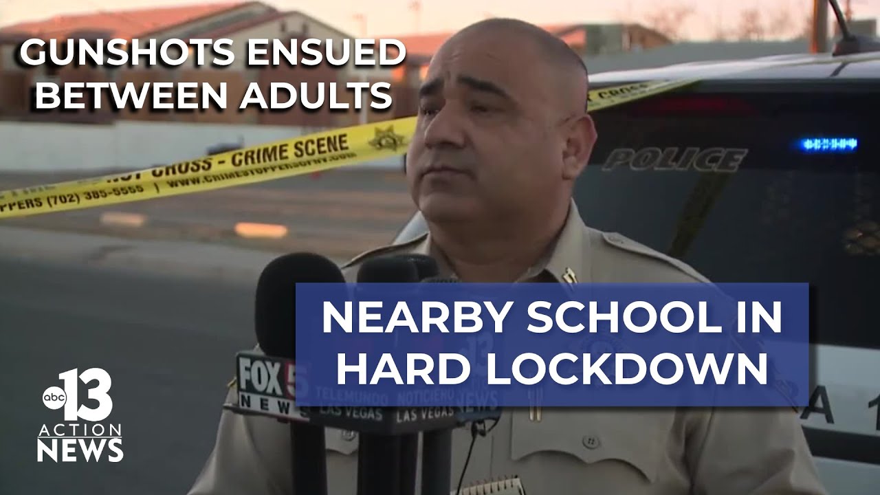 Gunshots fired caused Las Vegas elementary school to go in hard ...