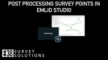 Post Processing Survey Points in Emlid Studio (Stop and Go with Emlid Flow PPK)