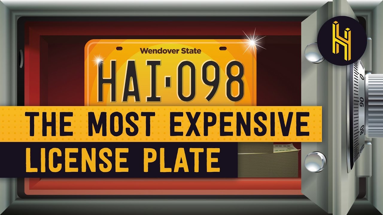 The .3 Million World’s Most Expensive License Plate