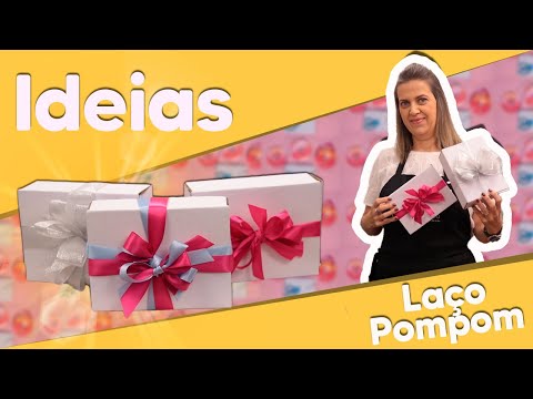 IDEIAS - Laço Pompom com Rejane Viana