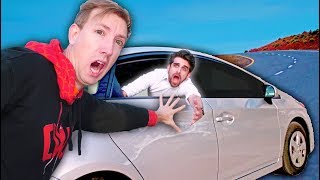 PROJECT ZORGO Took DANIEL in CAR at SAFE HOUSE (Unboxing Haul Mysterious Riddles & Clues Challenge)