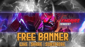 Mobile Legends Banner Design (Free Design)