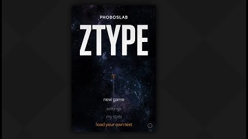 Playing ZType (Touch-Typing Game) - LIVE
