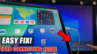 How to Fix! iPad Not Connecting to PC/Laptop?
