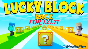 How to download Lucky Block Race Map in Minecraft pe | #minecraft #minecraftpe #games