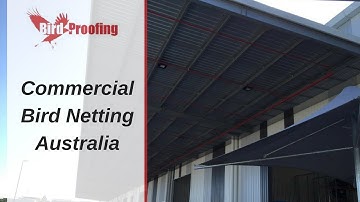 Commercial Bird Netting Australia - Brisbane, Sydney, Melbourne, Darwin