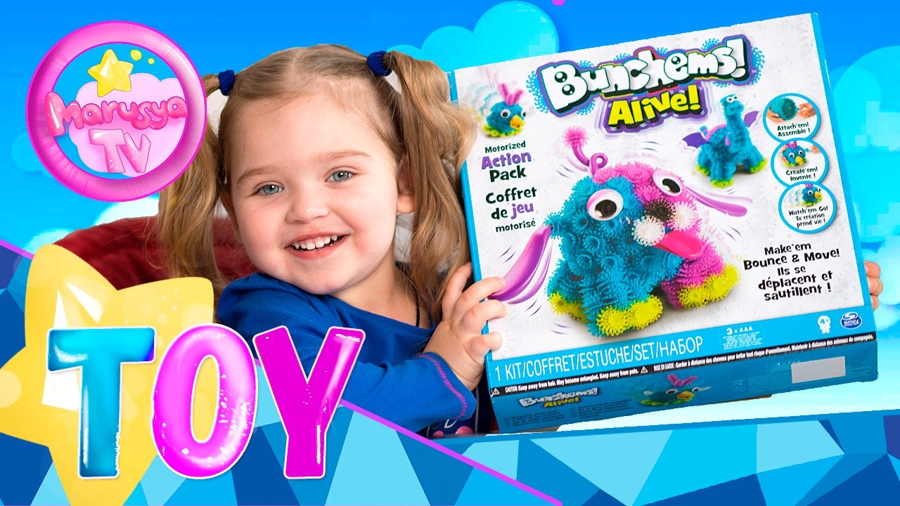 Детский конструктор Банчемс Часть 1 Обзор 🌸  Bunchems ALIVE  Boombox Dog 🌸 unboxing & review
