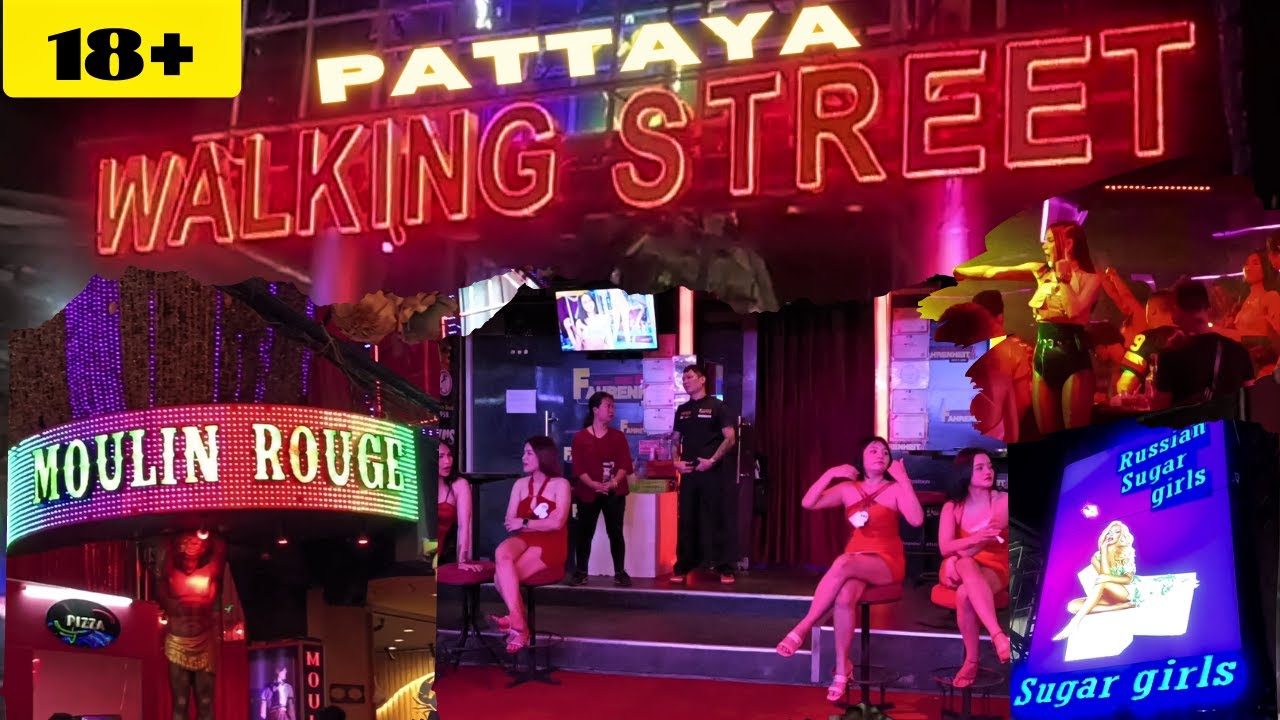 pattaya-walking-street-night-club-gogo-bar-street-food-strip