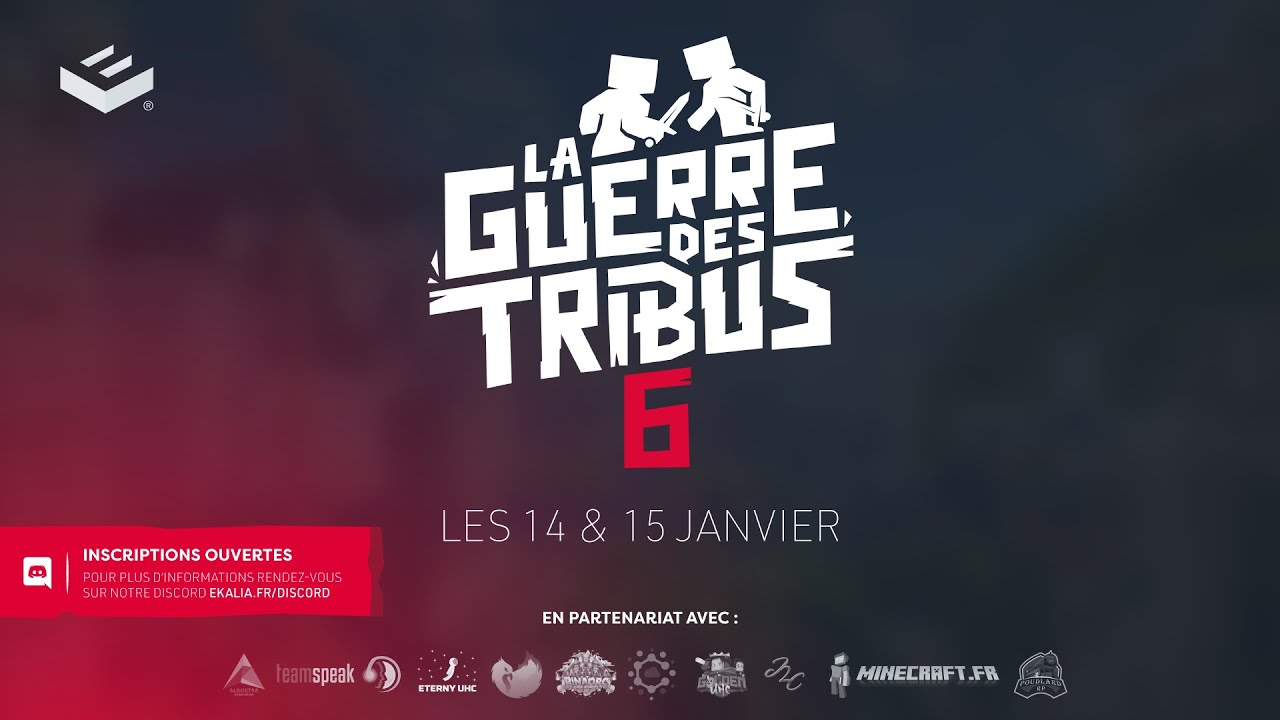 ÉVÉNEMENT MINECRAFT - La Guerre des Tribus 6 (1.19 - 600 joueurs) - YouTube