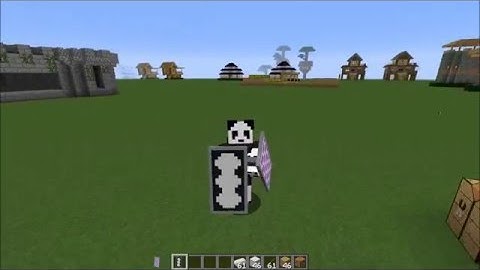Minecraft 1.9 Tutorial : How To Design Your Shield