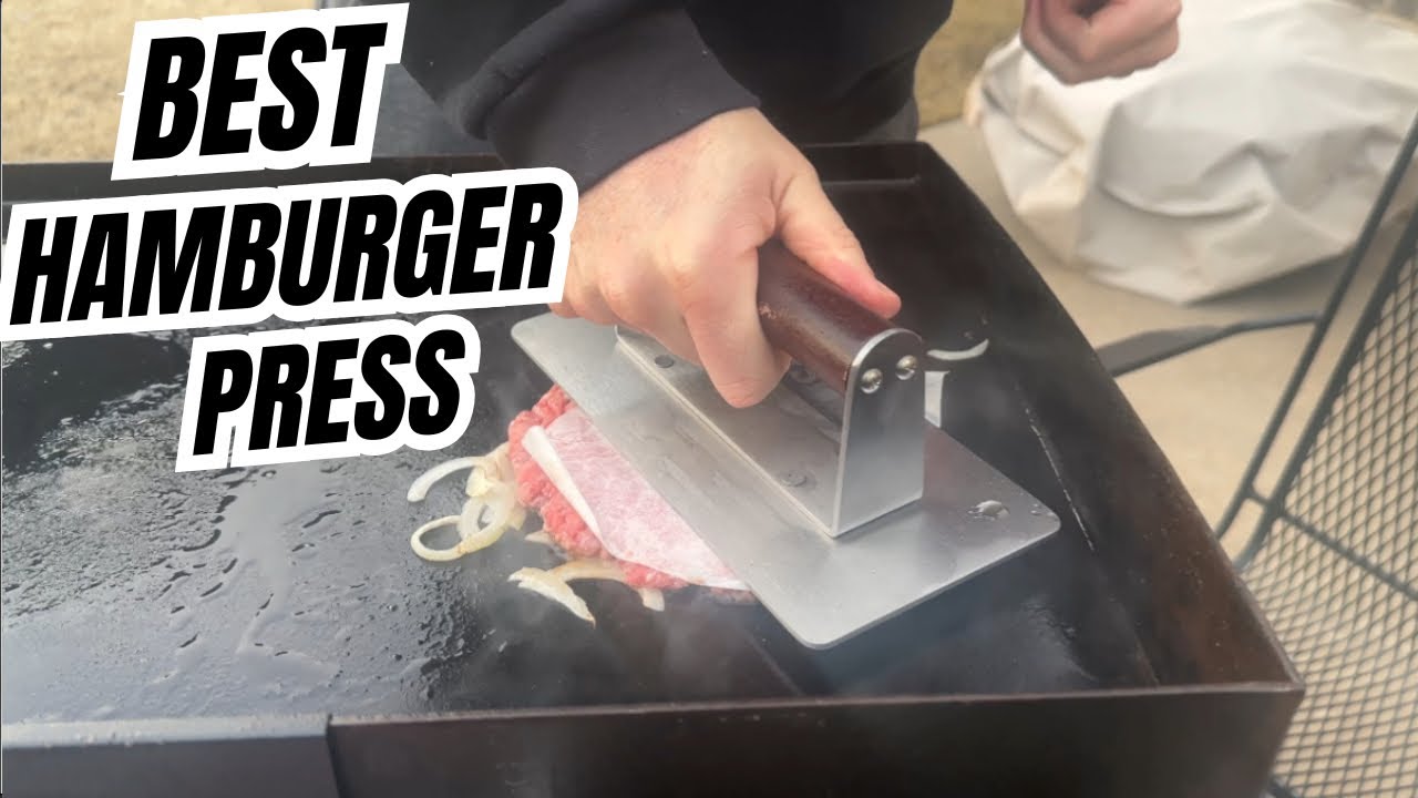 The BEST Hamburger Press by Hulisen for Blackstone Griddle
