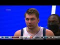 Luka Doncic gets ejected after being assessed a Flagrant 2 foul for an "aggressive strike"