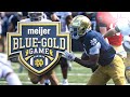 Full game  2024 bluegold game  notre dame football