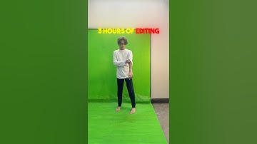 3 hours of editing in Blender and After effects #greenscreen #anime #blender3d #sky #edit #vfx