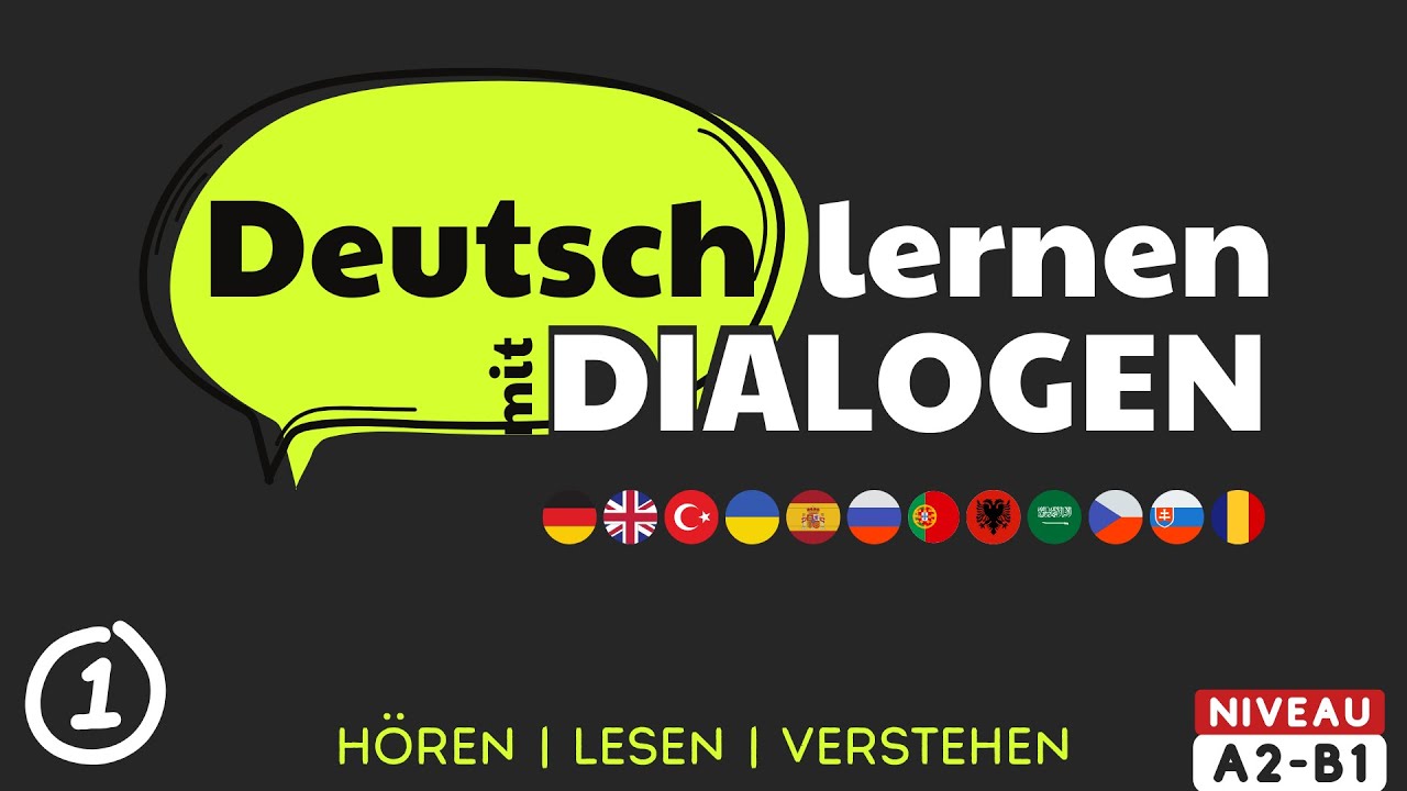 New Update #320 || Deutsch lernen durch Hören - Deutsch lernen mit Dialogen || 36 Dialoge || Niveau: A2 - B1