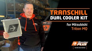 transchill transmission oil dual cooler kit installation on triton mq 2019