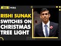 Christmas 2022: PM Sunak switches on Christmas tree lights in Downing Street