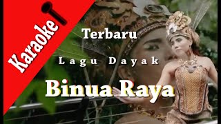 Binua  Raya -  fersi Karaoke song lyrik Alfin's Record( Video)