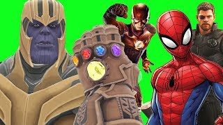 Can Thanos' INFINITY GAUNTLET Kill SUPER HEROES in Gmod!?
