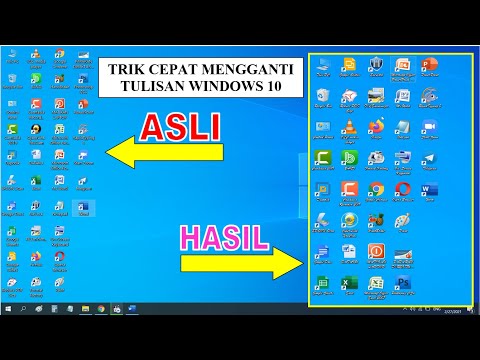 CARA MUDAH MENGGANTI FONT WINDOWS 10
