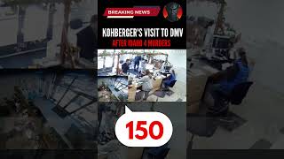 WATCH Kohberger Pretty Good Just 5 Days After Murders #idahostudents #bryankohberger #shorts #cctv